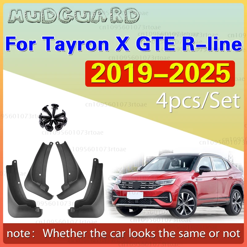 

Mudguards Fender for VW Volkswagen Tayron X GTE R-line 2019-2024 Wheels Mudflaps Splash Guard Mud Flap Car Accessories