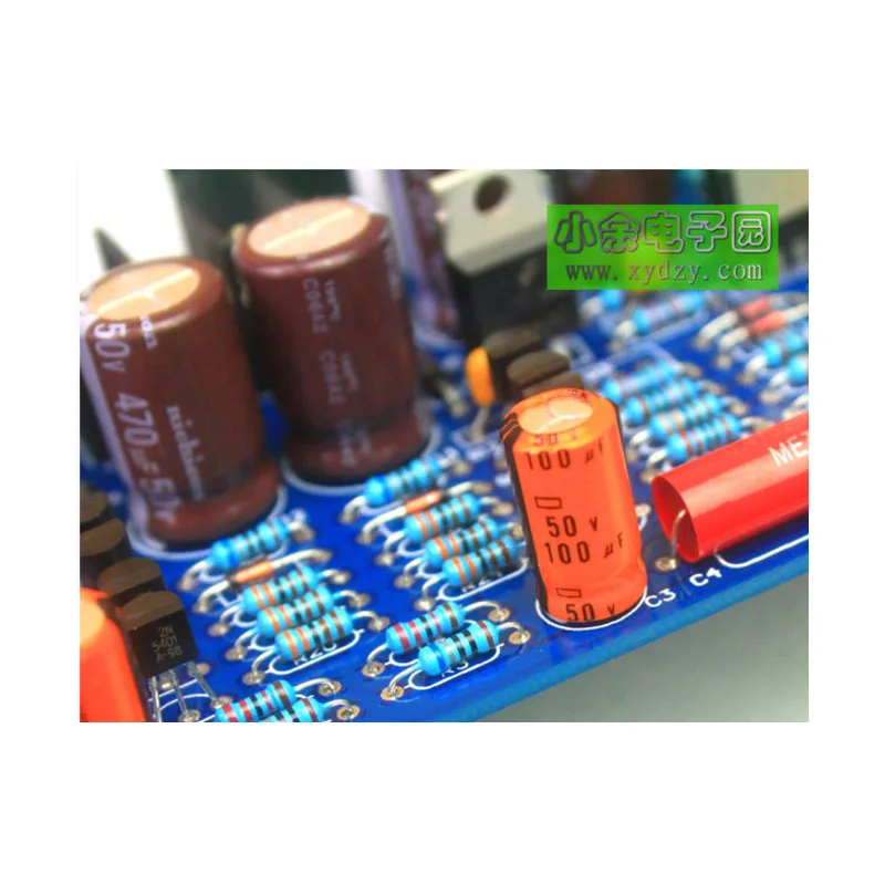 100 واط * 2 مكبر للصوت مجلس HIFI عالية الطاقة C5200 A1943 لتقوم بها بنفسك مكبر للصوت مجلس حمى التماثل الكامل لأجزاء الأنبوب #4