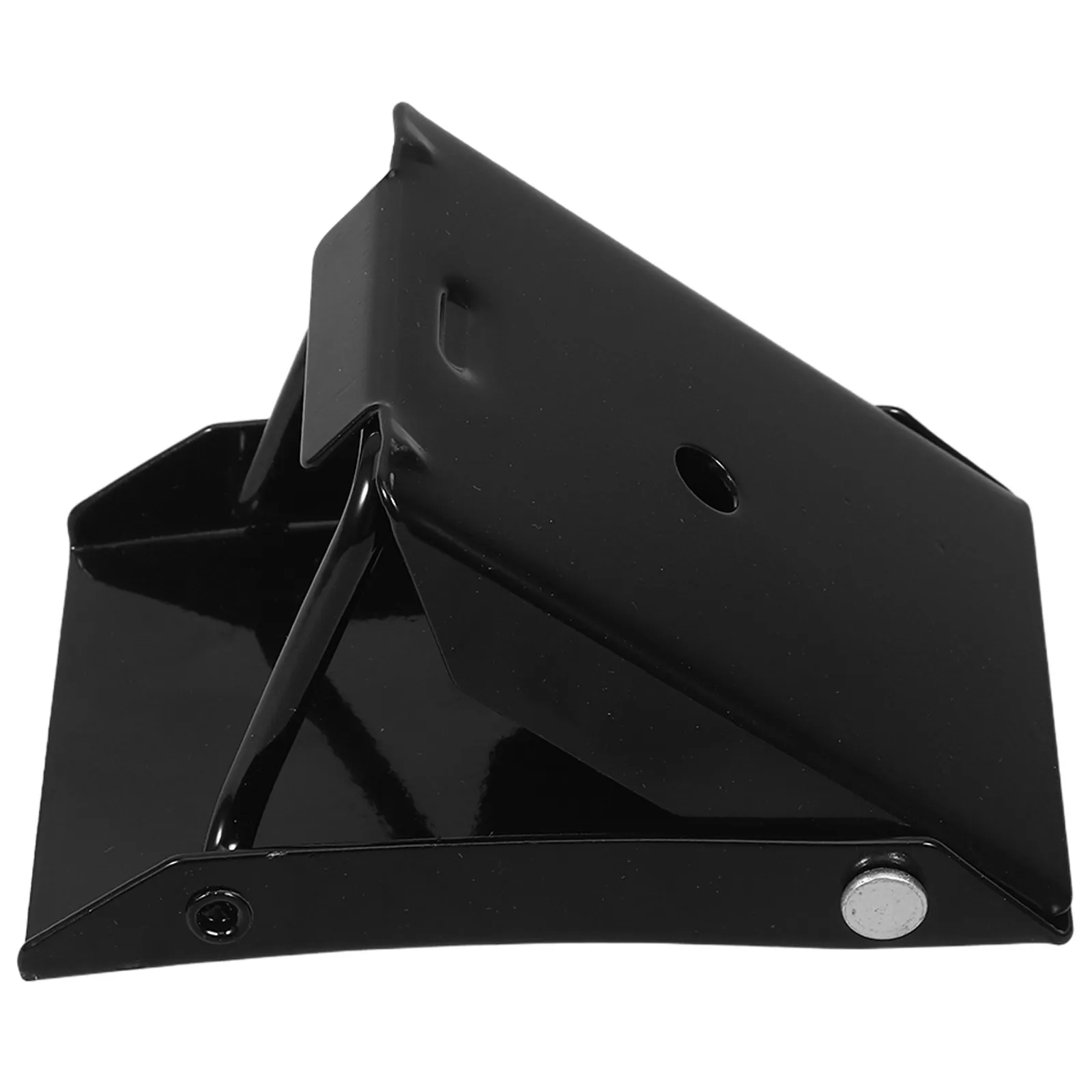 

1 Pair Car Wheel Chocks Heavy Duty Steel Triangular Support For Parking Suv Atv Truck Camper Trailer Anti-Skid Stabilizer Wheel