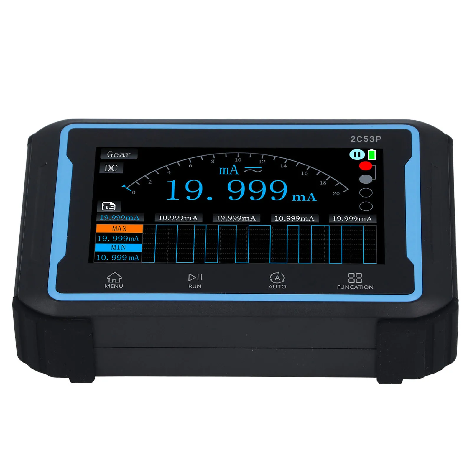 Osciloscópio multímetro dds gerador backlit ajustável brilho 250msa/s taxa de amostragem osciloscópio multímetro para a escola