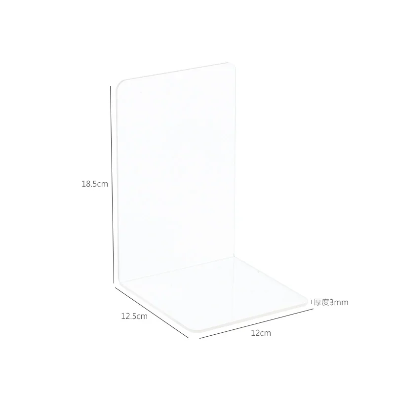 1pc Acrylic Book Display Stand Photo Frame Brochure Artwork Holder Organizer