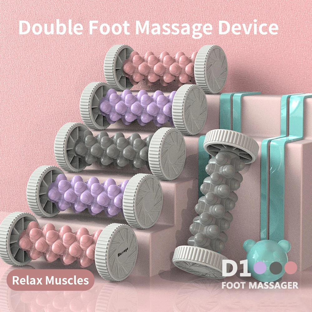 Foot Massage Roller Acupressure Point Plantar Fascia Roller Relieving Plantar Fasciitis Foot Arch Pain Myofascial Pain Syndrome