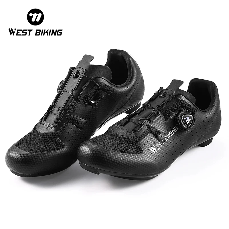 

WEST BIKING Cycling Lock Shoes Professional Men Women Cycling Shoes Ultralight MTB Road Bike Shoes Outdoor Sports Golf Shoes