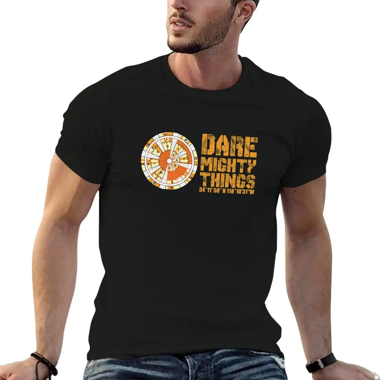 

Dare Mighty Things Perseverance Mars Rover Landing Hidden Message T-Shirt t shirts for man graphic funny T-Shirt