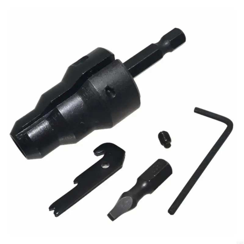 

L5BF 1Set Tools Power Conduit Reamer with Improved Bit Retention 1/2in,3/4in and 1in