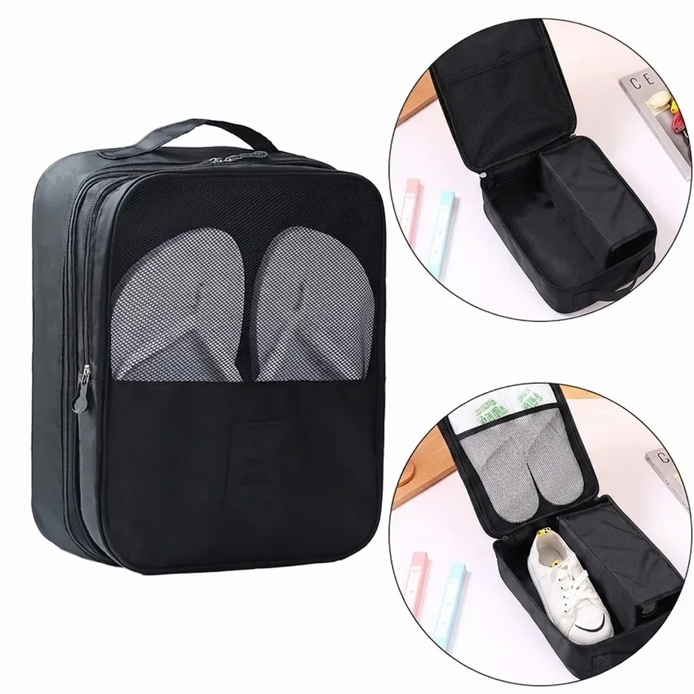 Bolsa de Viaje Portátil para Zapatos – Organizador Impermeable