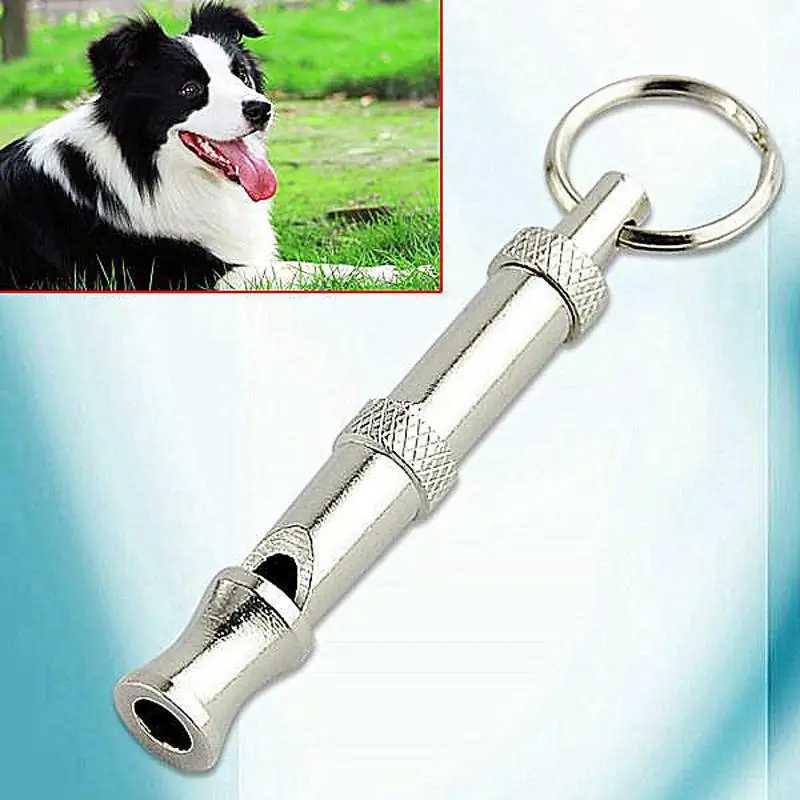 Adjustable Pet Dogs Training Whistle Pets Discipline Supplies Stop Barking Ultrasonic Sound Flute Silent Whistle Control Tools