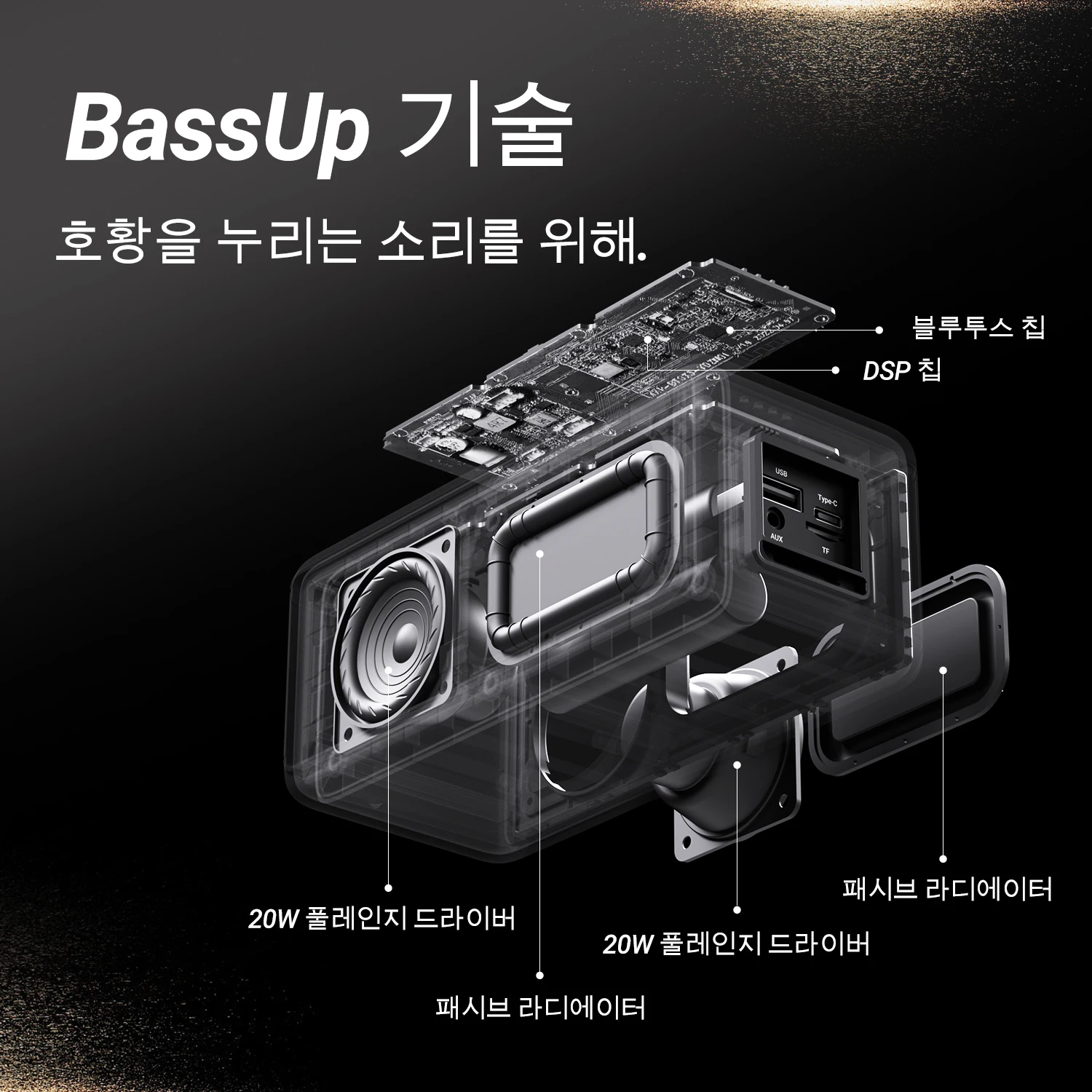 BOGASING M5 블루투스 스피커 40W 블루투스 5.3 무선 스피커 360도 서라운드 사운드, IPX7 방수, 30H 재생 시간 뮤직 박스 휴대용 강력한 …