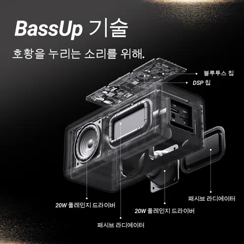 BOGASING M5 블루투스 스피커 40W 블루투스 5.3 무선 스피커 360도 서라운드 사운드, IPX7 방수, 30H 재생 시간 뮤직 박스 휴대용 강력한 인텐시브 베이스 & Hi-Fi 스테레오 사운드, 무선 스피커 박스 블루투스 박스 USB, EQ 야외 사용