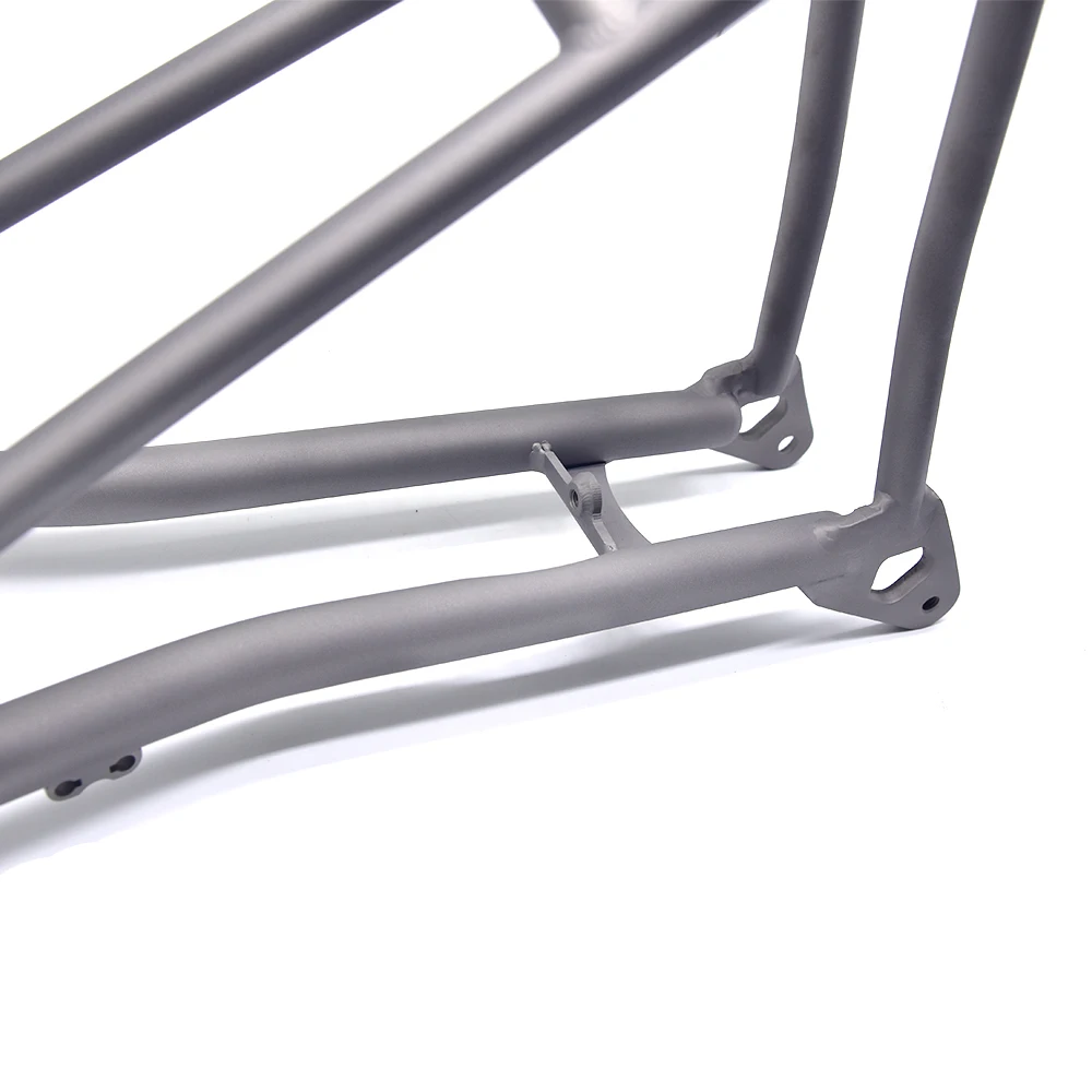 Titan Fahrrad hinteres Dreieck für p Linie für Brompton Fahrrad Vorderrad gabel Rahmen leichte 16 "Original größe Teile – Detail 18