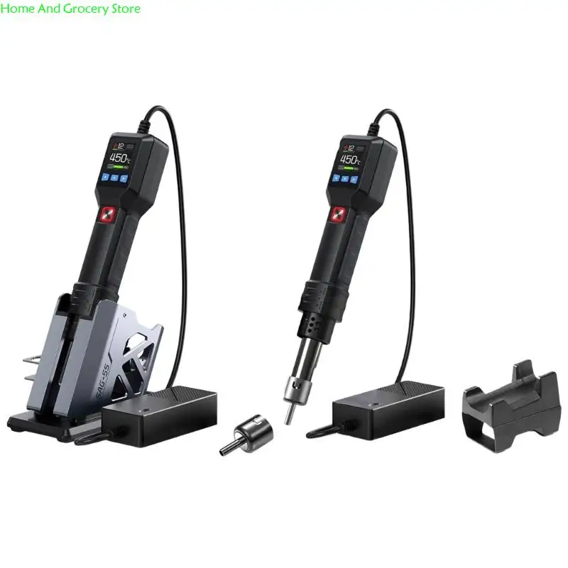 

SAG55 Handheld Heater 550W With Bracket For BGA Rework LCD Digital Blower Soldering Test Measurement Tool Accessories