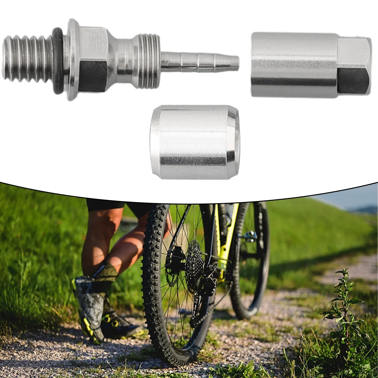 

1pcs Mountain Bike Hydraulic Hose Adapters For Formula For Olive Connector Insert Olive Connector Mountain Bicycles Accessories