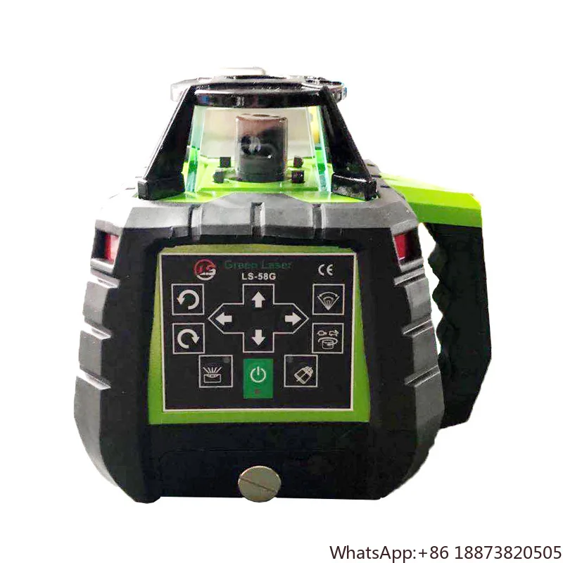 Self-Levelling  Remote Control  Rotating green Level with 30mw /rotary  level/ High Precise line fukuda level