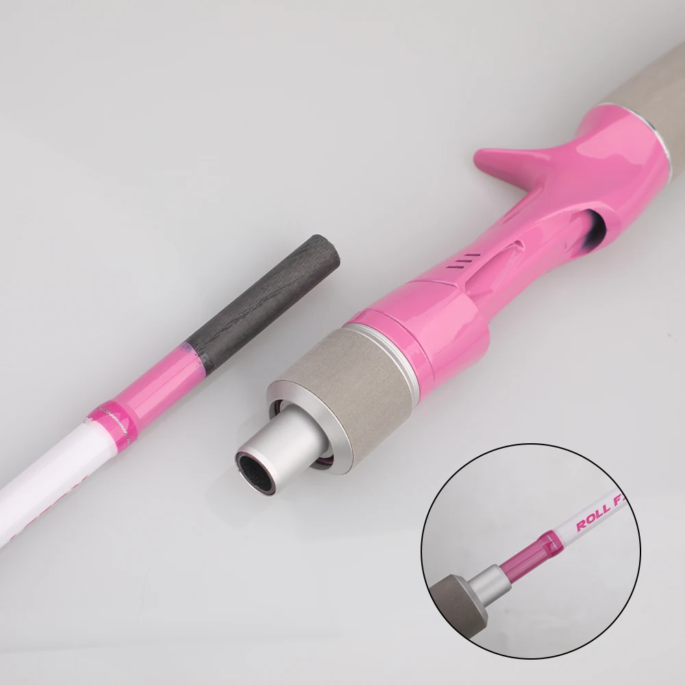 ROLLFISH 1.75m Titanium Tip Octopus Squid Cuttle Carbon Fiber Casting & Slow Jigging Fishing Rod Light Saltwater Boat