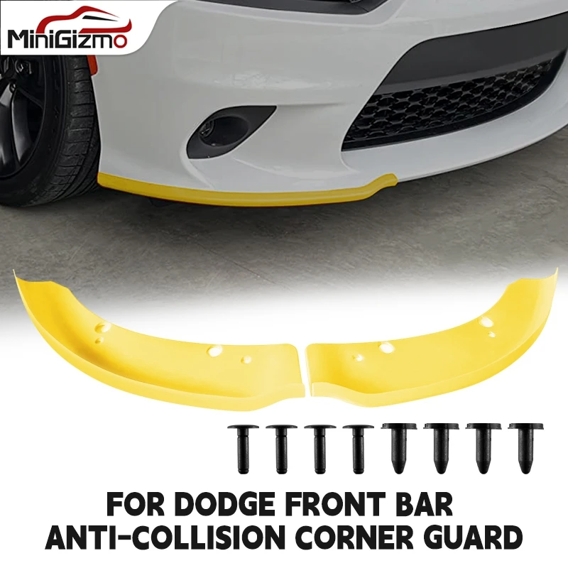 68327084AA 68327085AA For Dodge Charger Hellcat/SRT 392 / Scat Pack/RT Scat Pack/GT/RT Car Front Bumper Lip Splitter Protector 