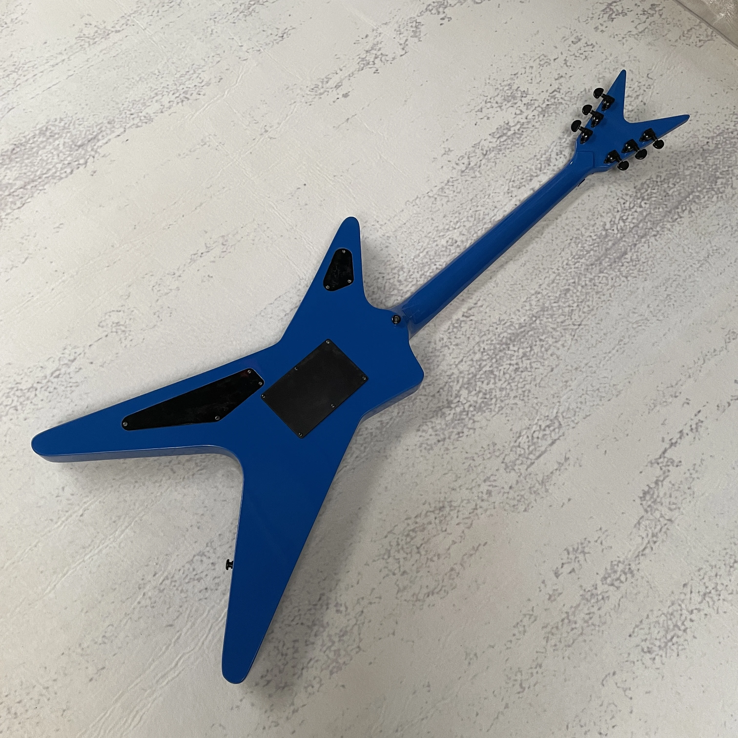 2025 Blue Dime Guitar Custom Dean Rosewood Fretboard Black Tremolo w/Bar electric guitar guitars guitarra view 6