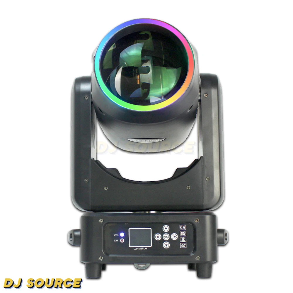 260W LED Beam Spot moving Head Light With Aperture 24 Prism Rainbow Effetc DMX512 For Disco Party Club Show DJ Stage Lighting