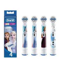 구강 B 키즈 교체 용 브러쉬 헤드 2/4 Pcs Elsa Extra Soft Bristles for Most Oral B Kids 전동 칫솔