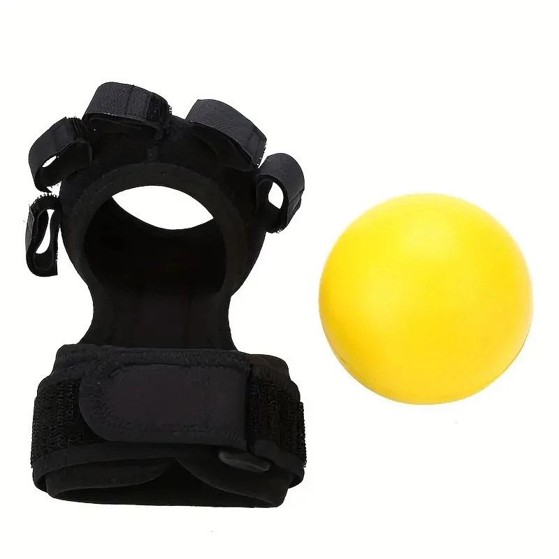 Adjustable Finger Gripper Power Training Ball-Hand Grip Ball Exercise Hemiplegia Strength RehabilitationTool Medical Splint