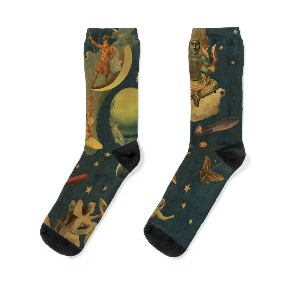 

The Smashing Pumpkins Socks retro with print golf Boy Socks Women's