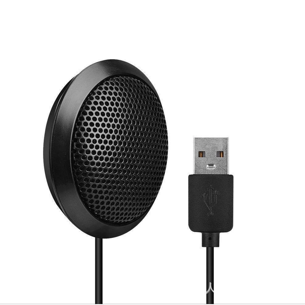 ميكروفون مكثف متعدد الاتجاهات مع موصل USB ، ميكروفون لاجتماع الدردشة الصوتية ، مؤتمر أعمال ، كمبيوتر مكتبي