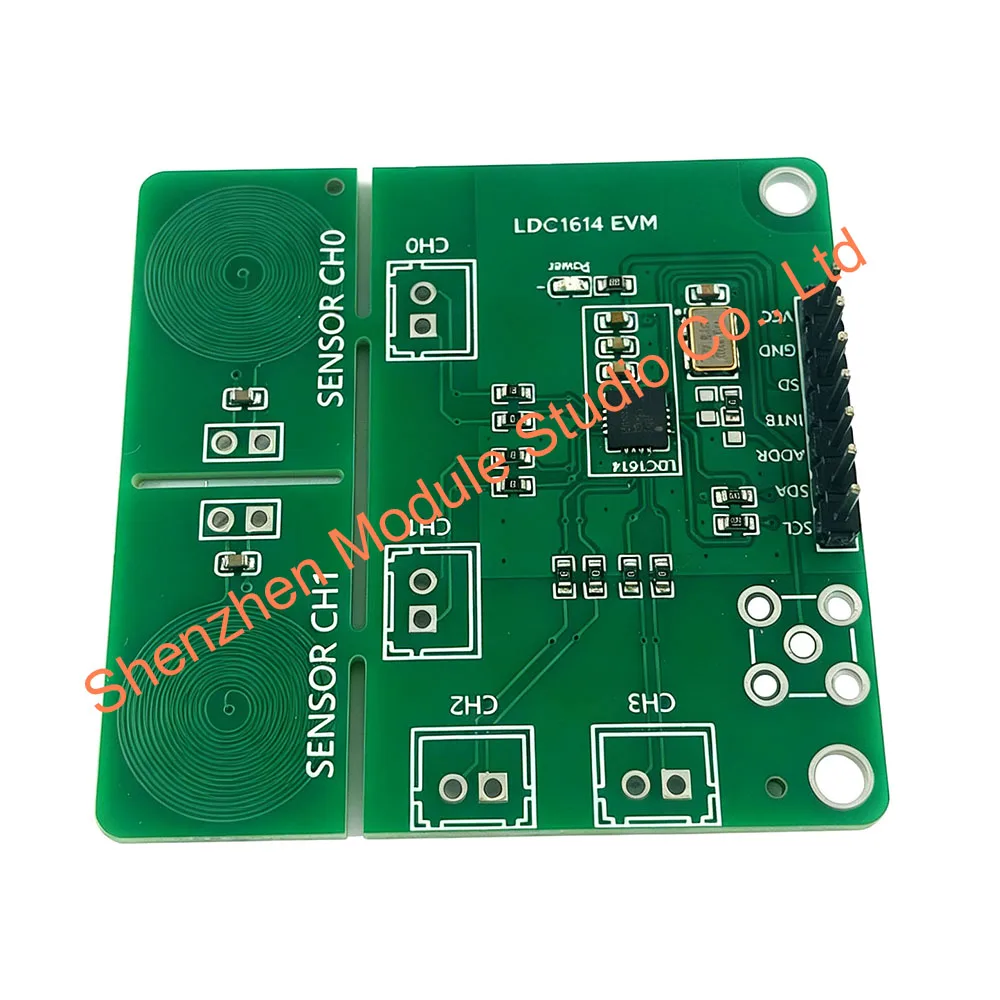 1 SZT. Moduł czujnika indukcyjnego LDC1614, moduł detektora metali LDC1612, lepszy niż LDC1314 w konkursach projektów elektronicznych — zdjęcie produktu 3