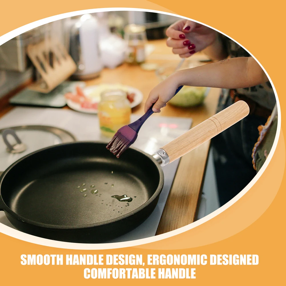 

4pcs Wooden Pot Handles Long Hard Smooth Detachable Replacement Scald-proof Milk Pan Frying Kitchen Utensils Storage Easy Clean