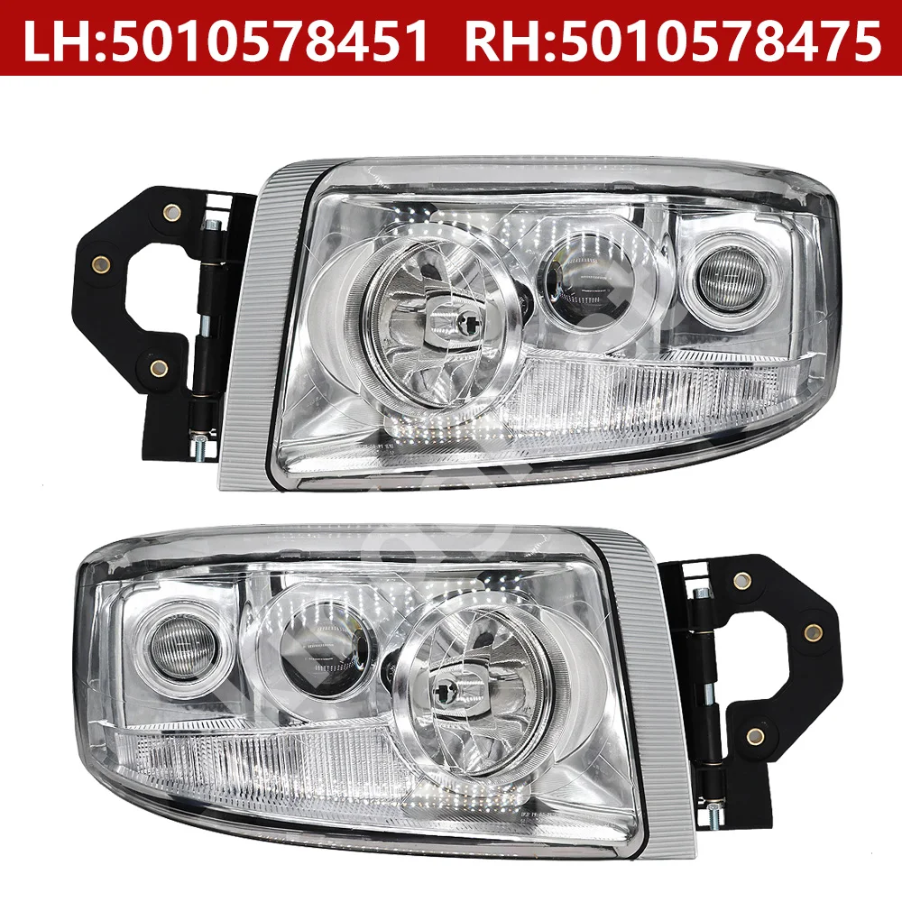 

L 5010578451 R 5010578475 Head Lamp For Renault Premium Vers.2 Truck Spare Parts Headlight