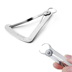 Calibrador Dental de 0-10mm, calibrador de cera, calibrador de corona para Metal, acero inoxidable, regla de medición de espesor, instrumentos