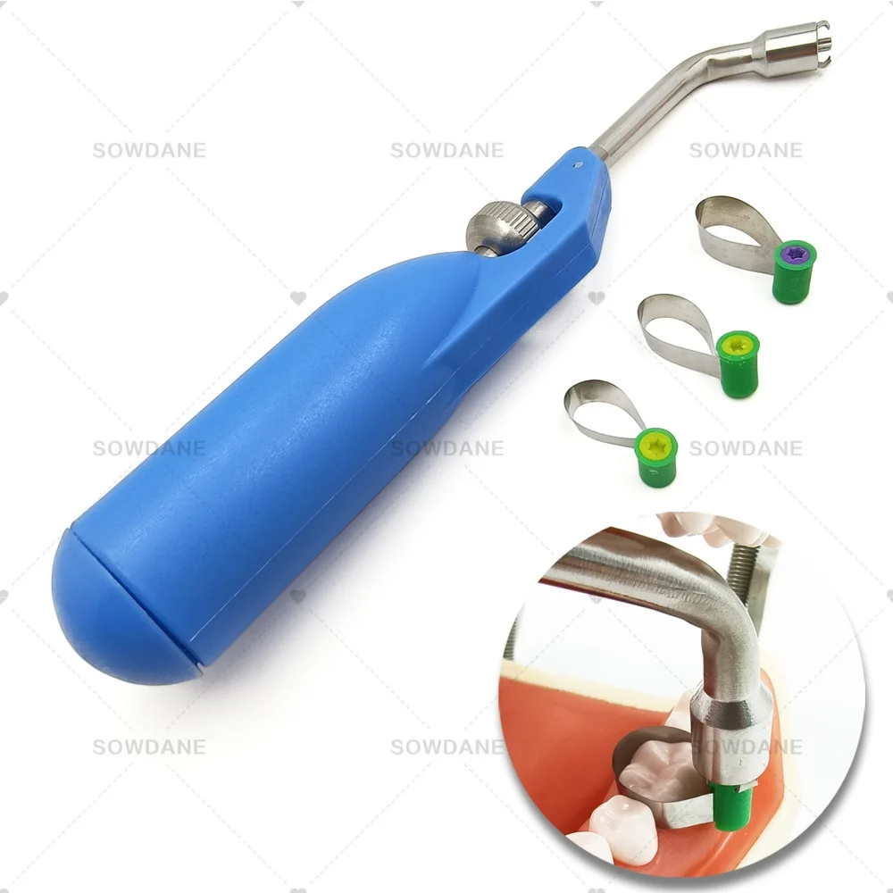 J Lab Matrix Bands Steel Matrix Double-Side Contoured Anatomically Shaped Matrix Bands for Lab with Tools