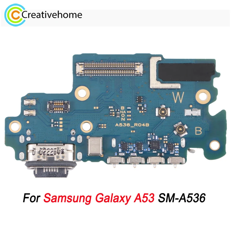 Charging Port Board For Samsung Galaxy A53 SM-A536 USB Charging Dock Repair Replacement Part