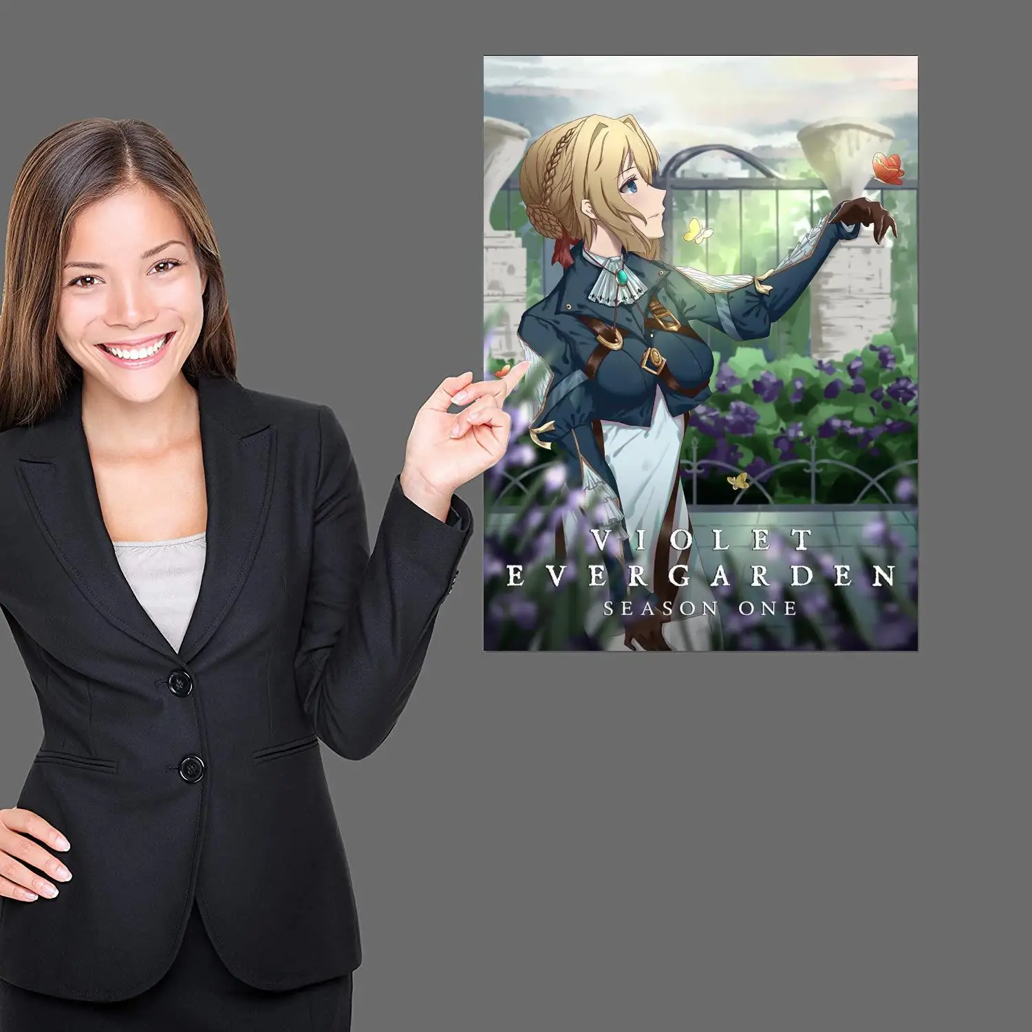 violet evergarden Anime Video Game Canvas Art Poster and Wall Art Picture Print Modern Family bedroom Decor Posters