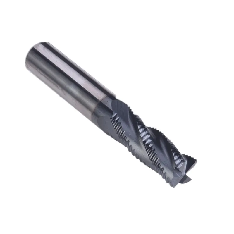 HRC50  4Flutes solide Roughing End Mills Spiral Bit Milling Tools Carbide CNC Router bits
