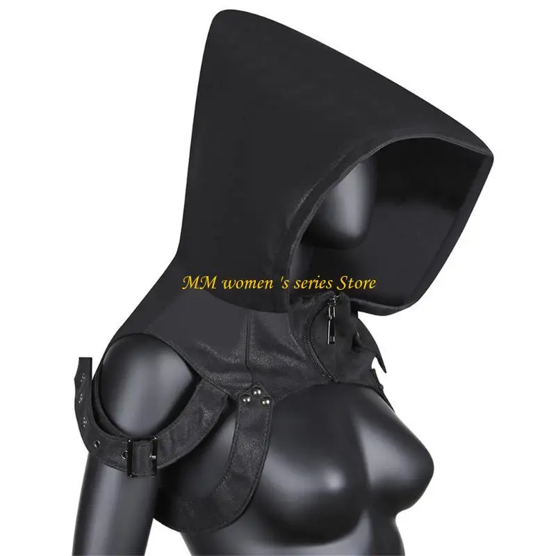 Q39C Unique Steampunk Design Headgear for Adult Stage Shows and Cosplay Hoodie
