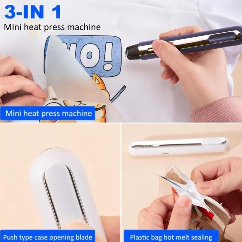 قلم الضغط الحراري جهاز نقل الحرارة وظيفة التسخين السريع لمشاريع DIY أفضل بيع