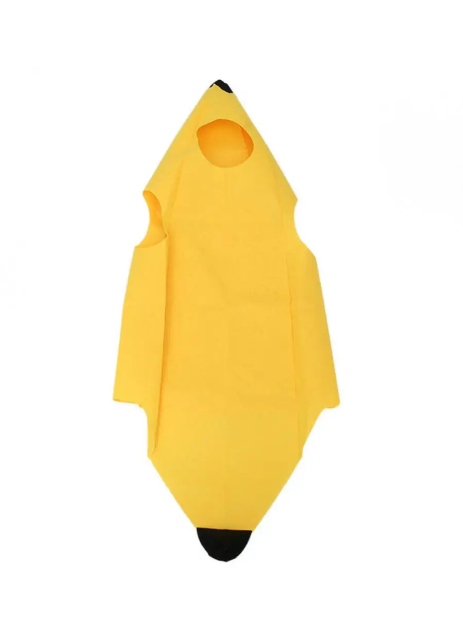New loween Fruit Costume Carnival Performance Banana Adult Ethnic Stage Costume Polyester Material Festival Celebration