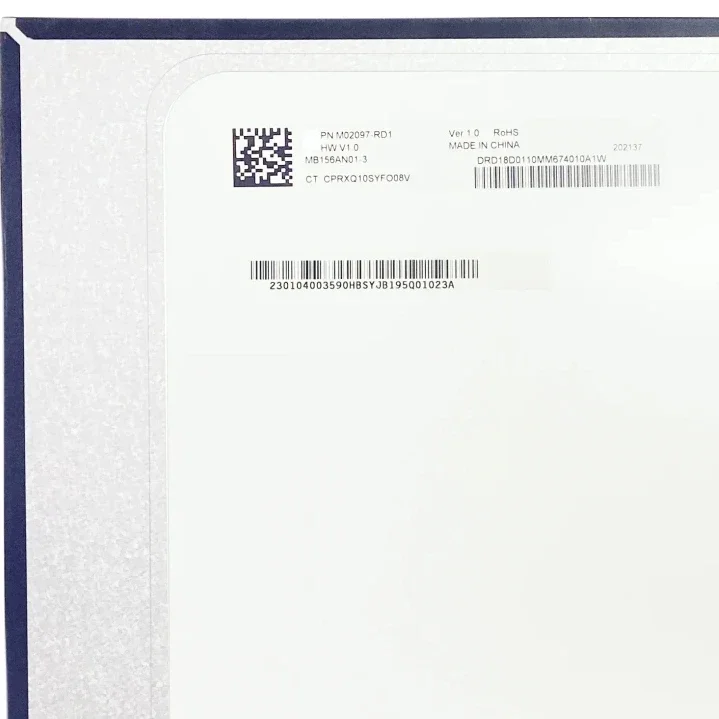 ラップトップ,IPS, LEDディスプレイ,LCD,15.6インチ,MB156AN01-3用の交換用パネル