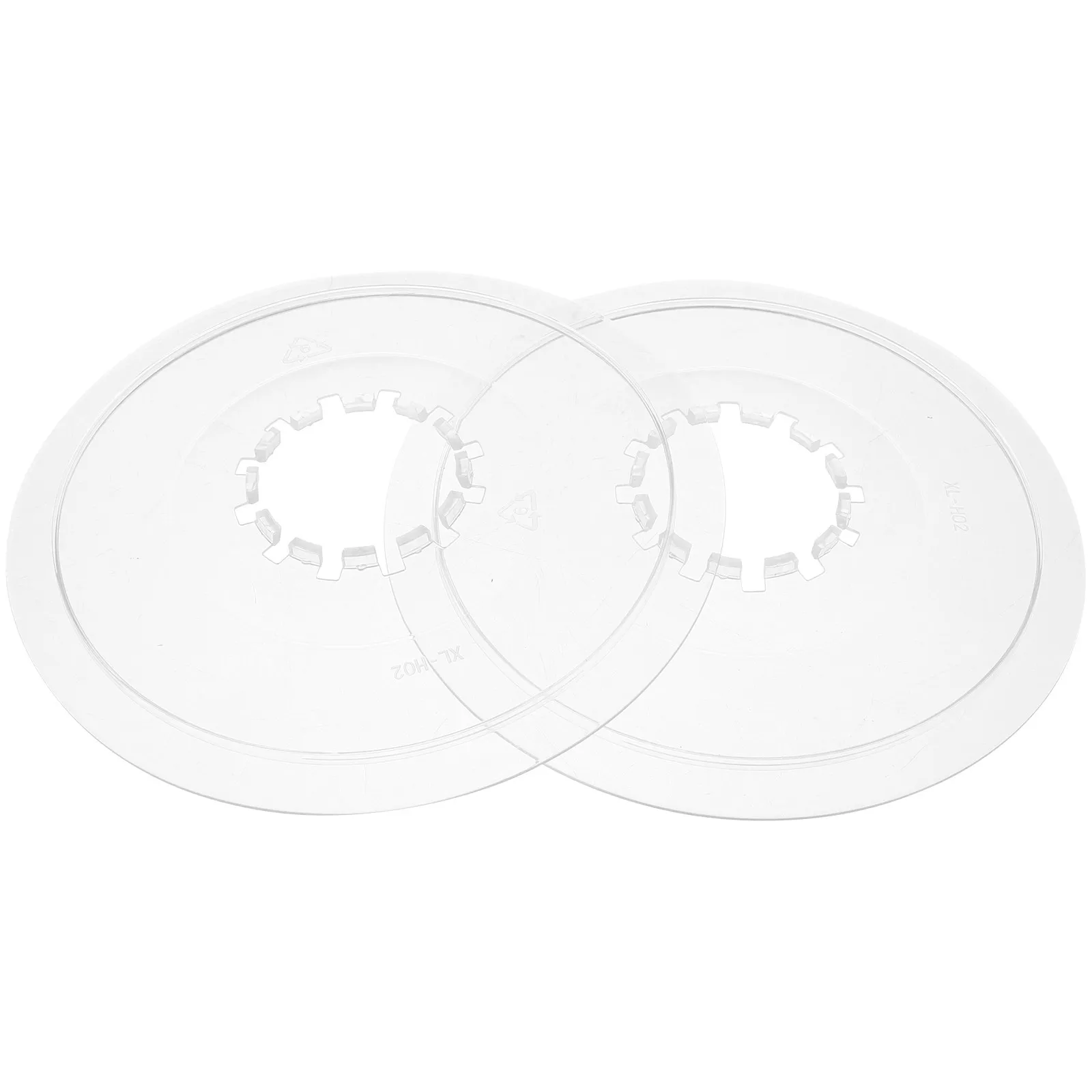 

2Pcs Bicycle Flywheel Guard Transparent ABS Flywheel Protector for Rear Wheel Comprehensive Protection Bike Chain Guard