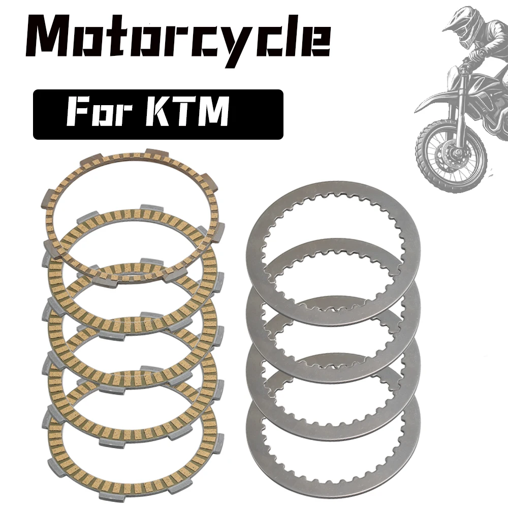 

Motorcycle Friction Clutch Plates For KTM 125 Duke 2011-2022 KTM RC125 2014-2022 Accessories OEM: 90132011000 90132010000