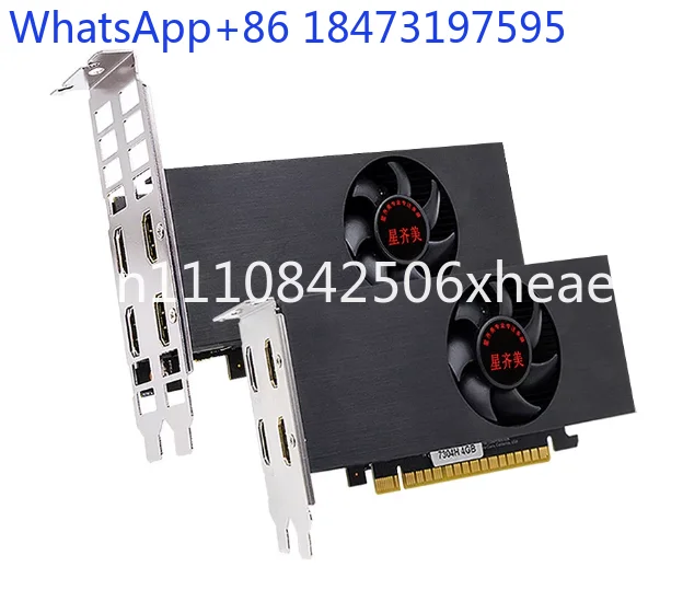 Four-screen Desktop 4HDMI Multi-screen Projection Semi-high Server Graphics Card