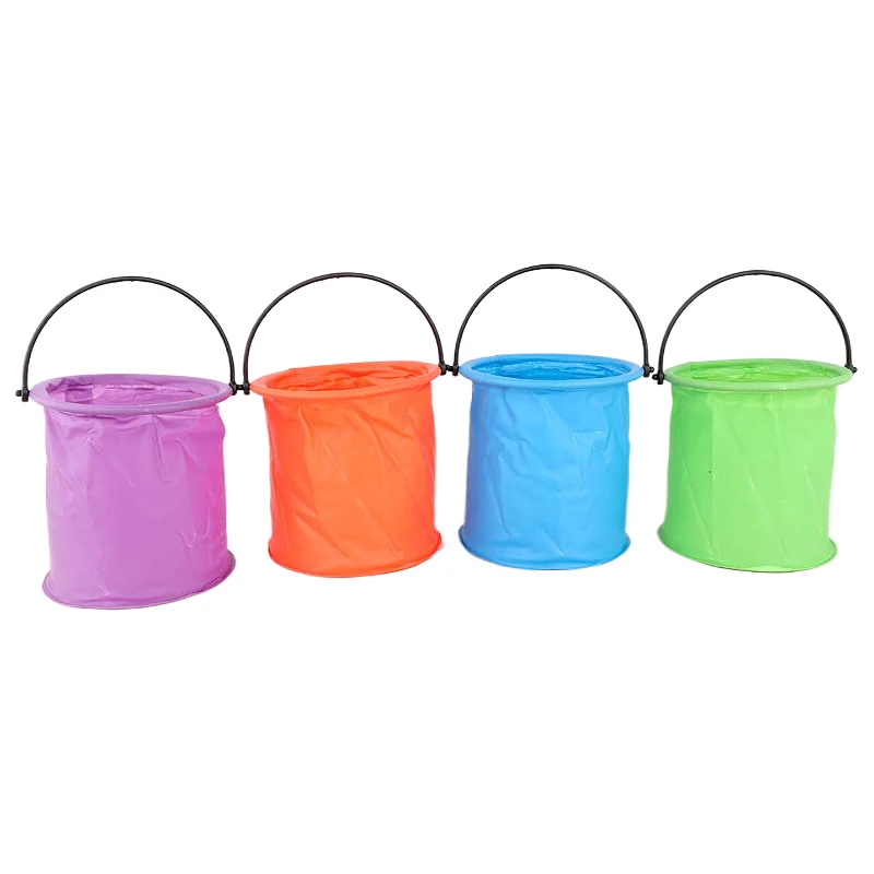 Ferramenta de jardinagem para crianças, brinquedo de balde dobrável, piscina de areia ao ar livre, item de jogo de praia, lindo presente de verão