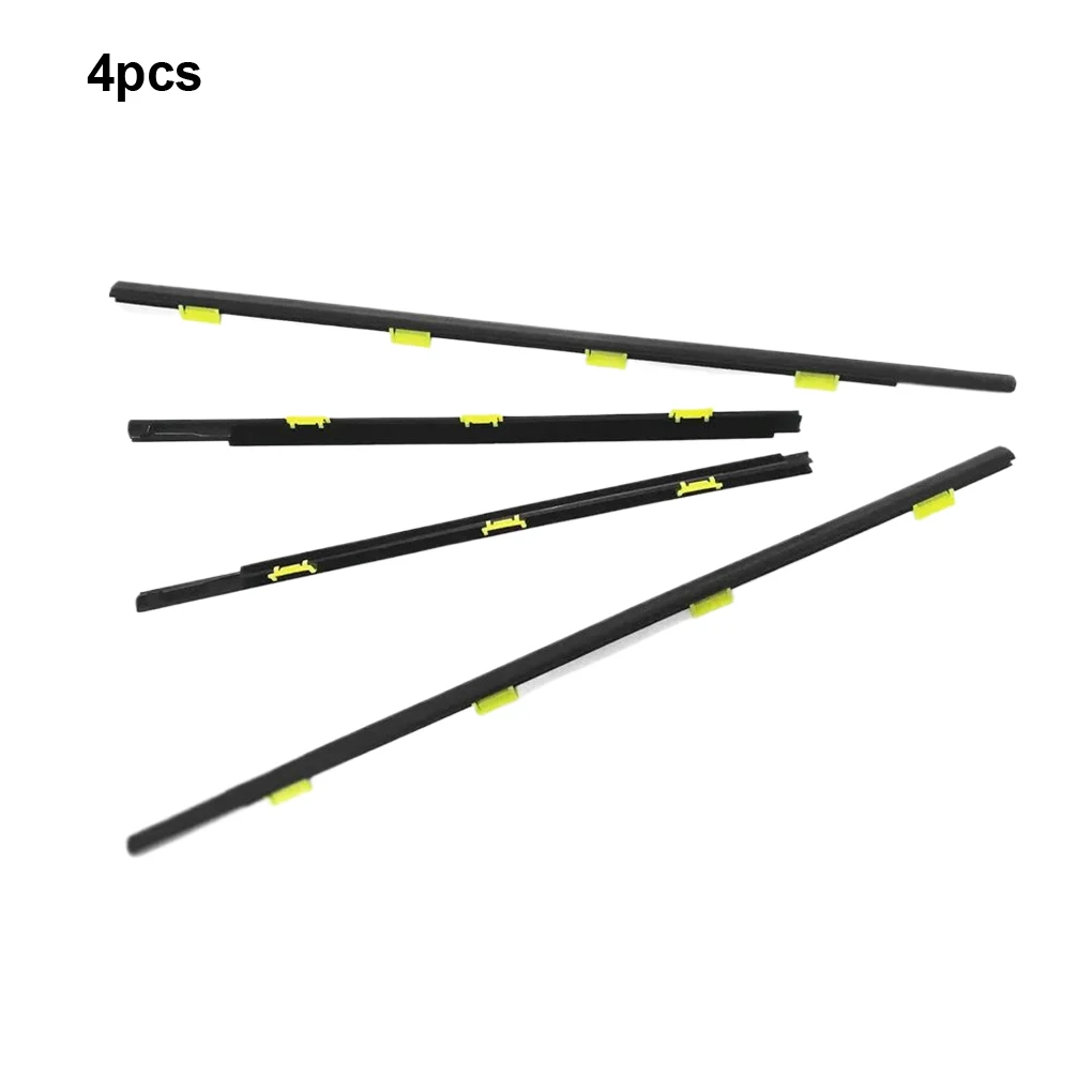 4x لوازم المركبات مجموعة حزام الباب السير الوقائي حماية موثوقة ضد الصدأ سهلة الكروم crv02-06 نموذج #3