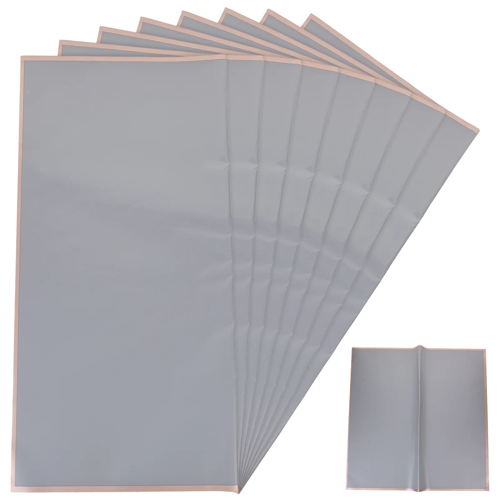 

20 Sheets Flower Packing Paper Jelly Film Natural Color Extra Length for Bouquet Wrapping Gift Flower DIY Floral Packing