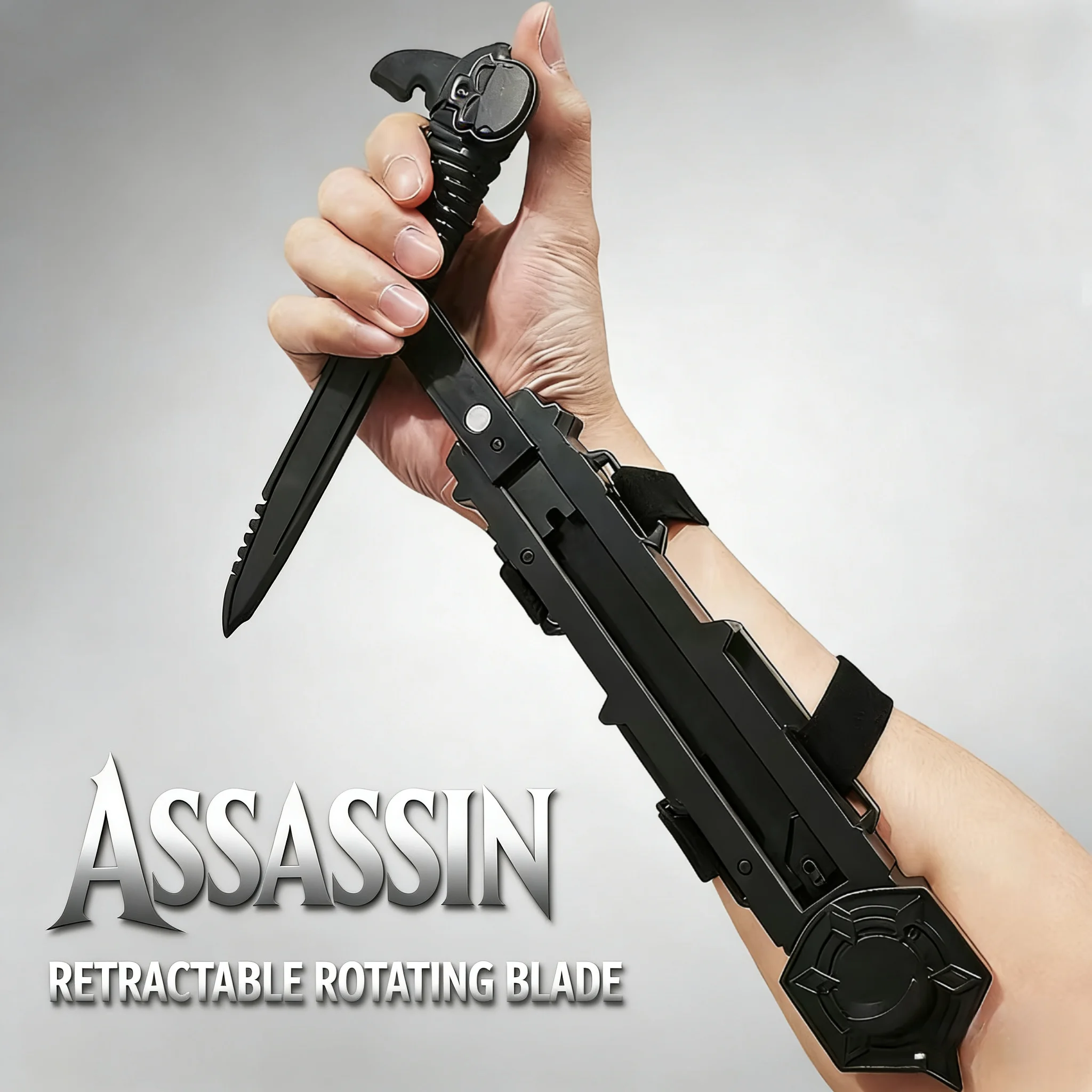 

Меч-игрушка «Рука убийцы»: выдвижной, вращающийся, со скрытым лезвием. Интерактивный реквизит для косплея, детская игрушка, подарок для вечеринки.