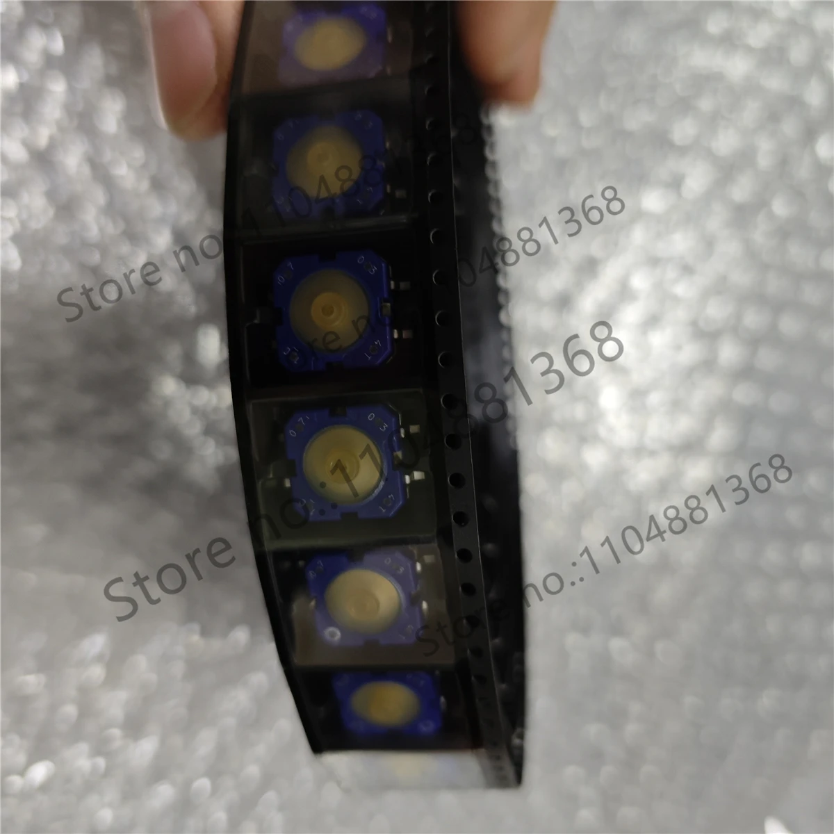 

20pcs RAFI button RACON 12 switch 1.14.001.503/000 SMT RAFI button switch