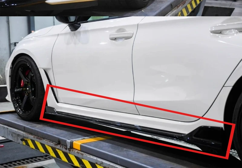 

Performance-Boosting FORHonda Civic Type R FL5 Комплект A-Body Боковые юбки из углеродного волокна 2022-2025