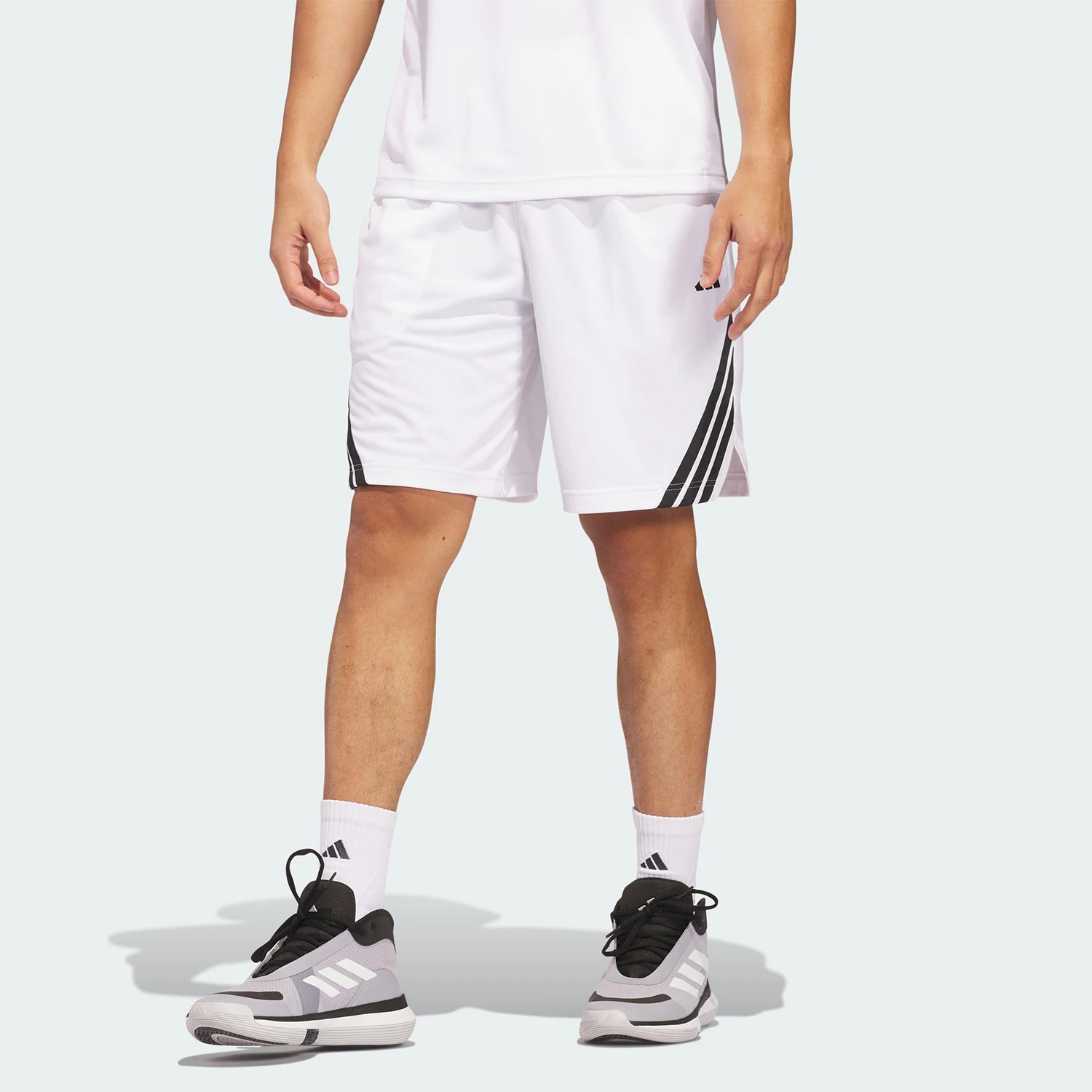 

Оригинальные мужские свободные шорты Adidas с тремя полосками, лето 2025, JN4739