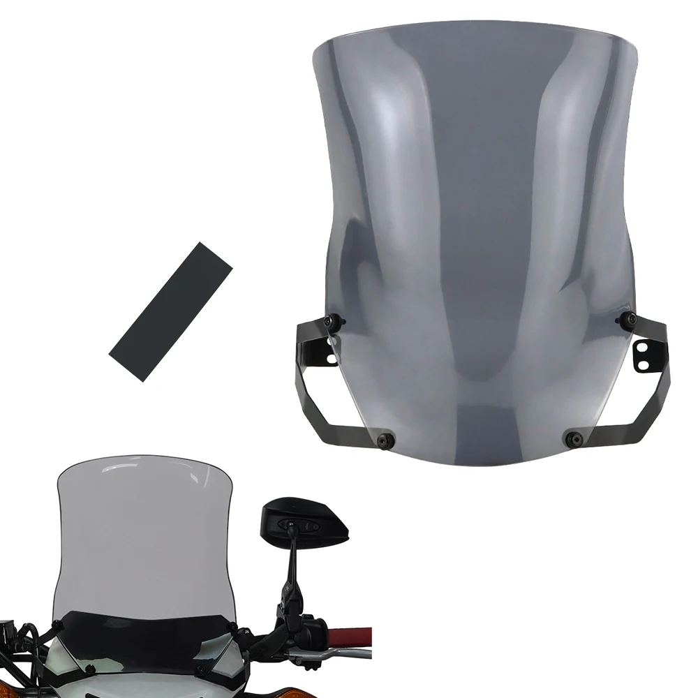 

For Honda CRF250L 2013-2020 CRF300L 2021 2022 2023 2024 Motorcycle Front Windscreen Wind Deflector Cover Windshield Protector