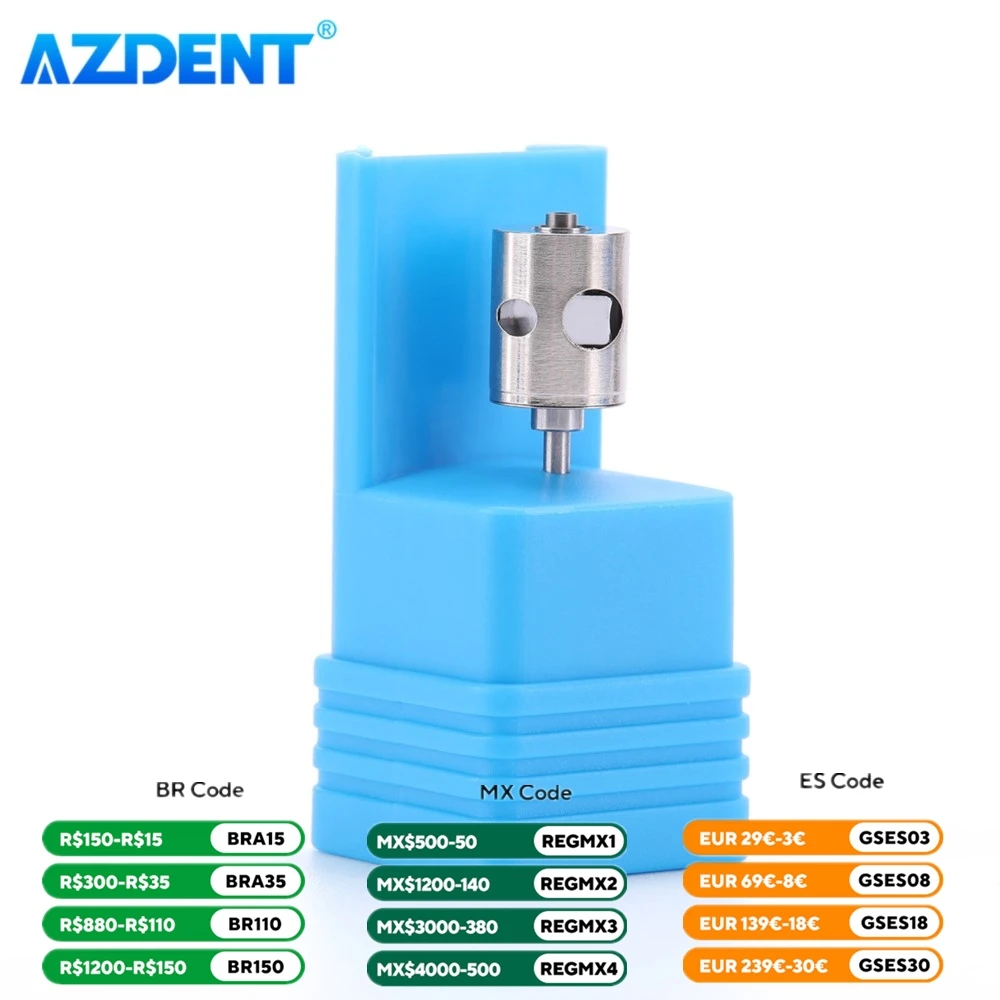 Dental Turbine Cartridge Fit for PANA AIR Standard Head Push Button Wrench Type Handpiece AZDENT