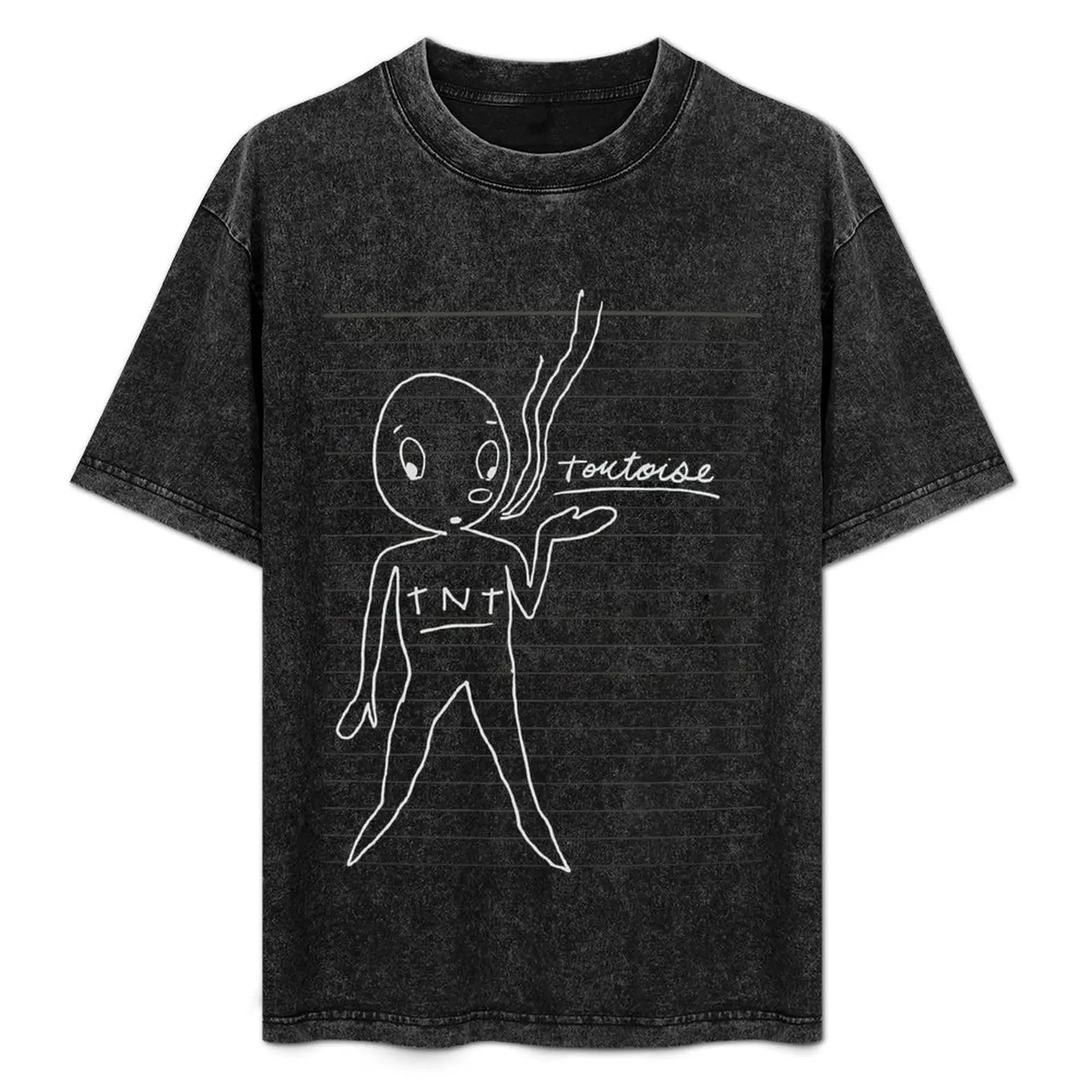 

T.N.T Tortoise Band T-Shirt cotton man t-shirts oversized t shirt luxury clothes men